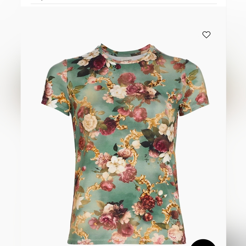 L'AGENCERessi Rococo Floral Crewneck Top
